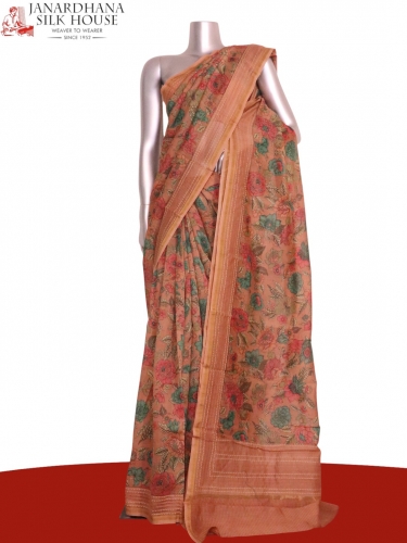 Exclusive Pure Chanderi Cotton Saree